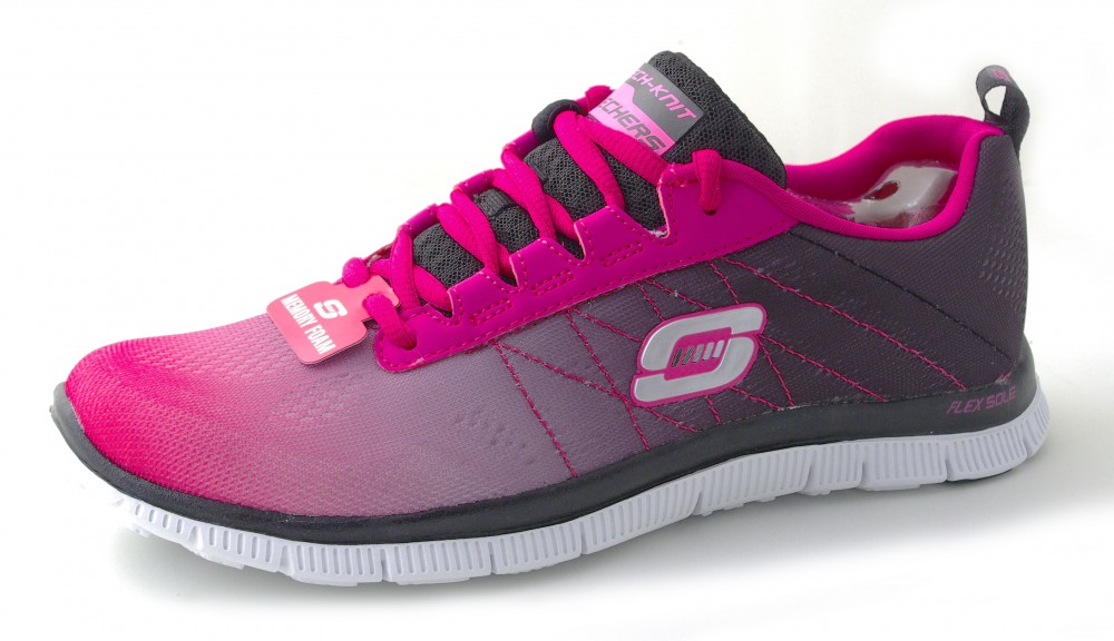 Skechers Damen NEW ARRIVAL Flex Appeal Memory Foam 11882/HPBK hot pink