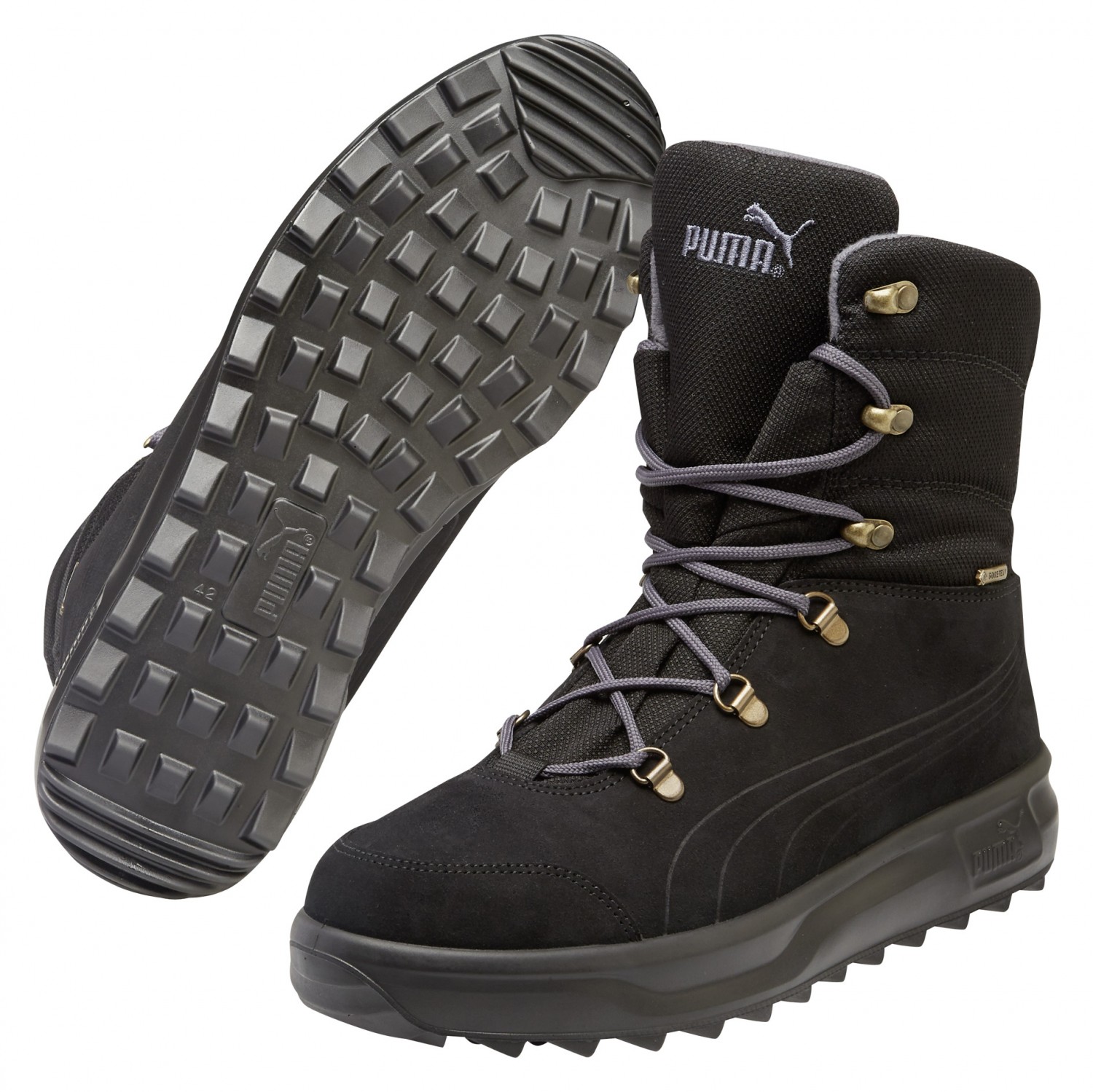 puma schuhe boots stiefel caminar iii gtx black/black puma schuhe boots stiefel caminar iii gtx black/black